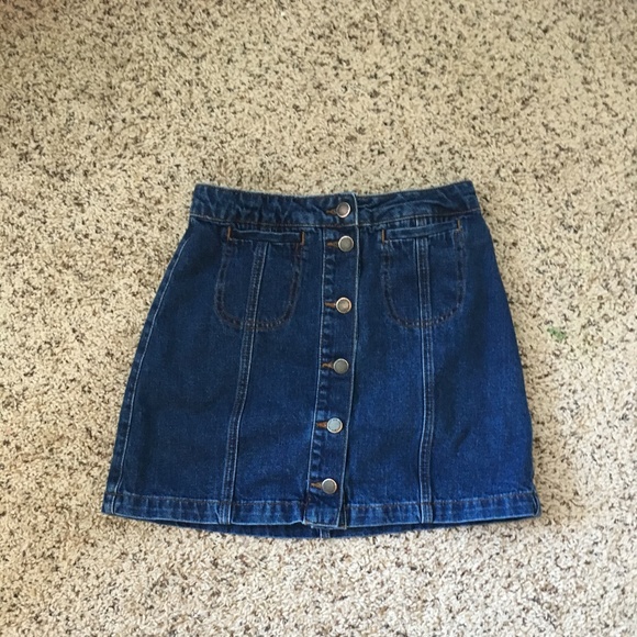 Topshop Dresses & Skirts - Topshop womens Denim Skirt Size 26